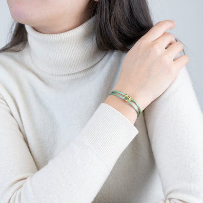 Golden Soho Diamond Cord Bracelet