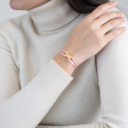 Golden Regent Cord Bracelet