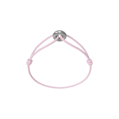 Mini Silver Soho Diamond Cord Bracelet