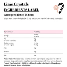 Lime Crystals