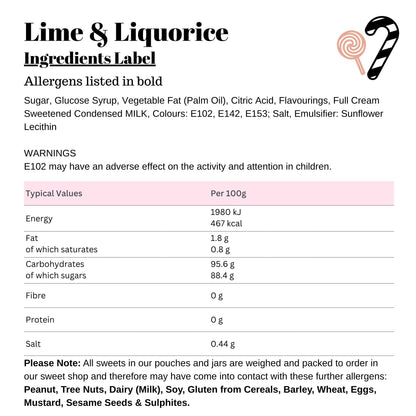 Lime & Liquorice
