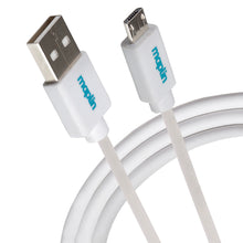 Maplin USB-A to Micro USB-B Cable - White