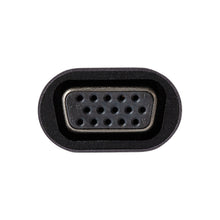 Maplin USB-C to VGA Female Connector Full HD @60Hz Adapter - Silver, 16cm