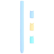 4 in 1 Stylus Pen Cartoon Animal Silicone Protective Case for Apple Pencil 1, For Apple Pencil 1