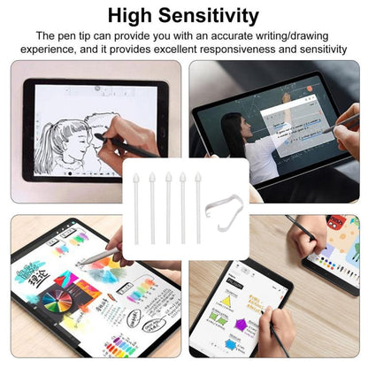 6 in 1 Universal Stylus Pen Replacement Pencil Tips For Samsung Galaxy Tab S8 / S7 / S6 / Galaxy Note20 / Note10 / S23 Ultra / S22 Ultra, For Samsung Galaxy Tab S8 / S7 / S6 / Galaxy Note20 / Note10 / S23 Ultra / S22 Ultra