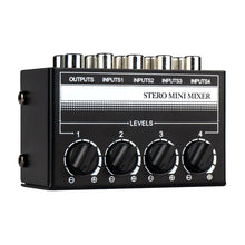 CX400 Audio Stereo Hub 4 Channel Mixer Controller