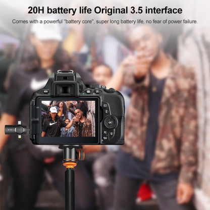 AP031-2 3 in 1 Noise Reduction Lavalier Wireless Microphone with Mic, AP031-2