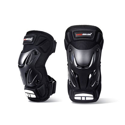 PRO-BIKER 2 in 1 Outdoor Sports Knee Pad Hiking Ski Motorcycle Bicycle Riding Protective Gear with Reflective Strip, PRO-BIKER 2 in 1 Knee Pad