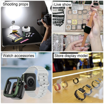 For Apple Watch Series 7 45mm Black Screen Non-Working Fake Dummy Display Model, For Photographing Watch-strap, No Watchband, For Apple Watch Series 7 45mm No Watchband, For Apple Watch Series 7 41mm No Watchband                                        ...