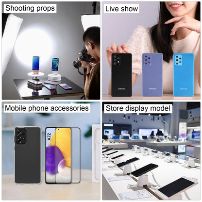 Black Screen Non-Working Fake Dummy Display Model for Samsung Galaxy A72 5G, Black Screen for Samsung Galaxy A72 5G