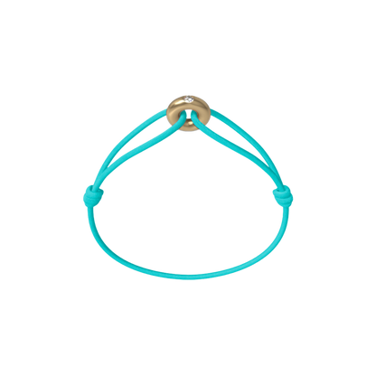 Mini Golden Soho Diamond Cord Bracelet