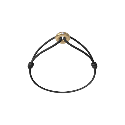 Mini Golden Soho Diamond Cord Bracelet