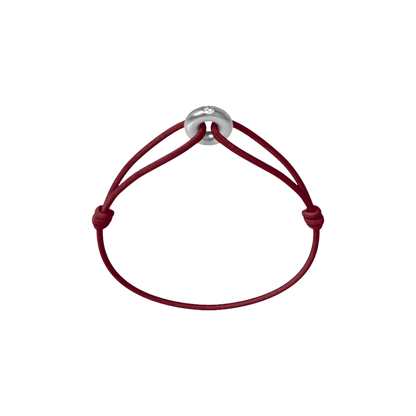 Mini Silver Soho Diamond Cord Bracelet