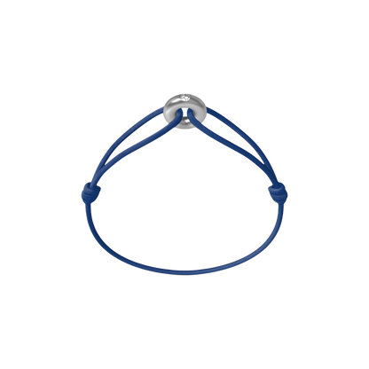 Mini Silver Soho Diamond Cord Bracelet