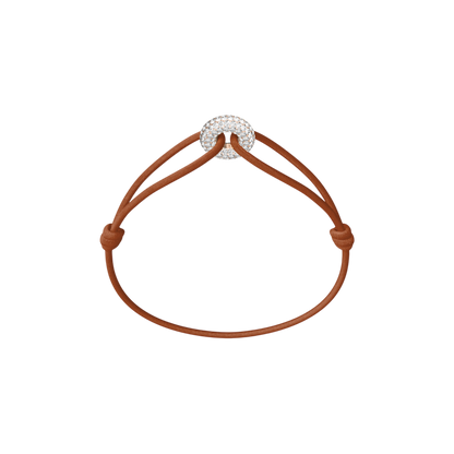 Mini Rose Soho Pavé Cord Bracelet