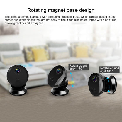 HDQ15 HD 1080P WIFI Mini Camera, with IR Night Vision & Remote Surveillance, 1080P