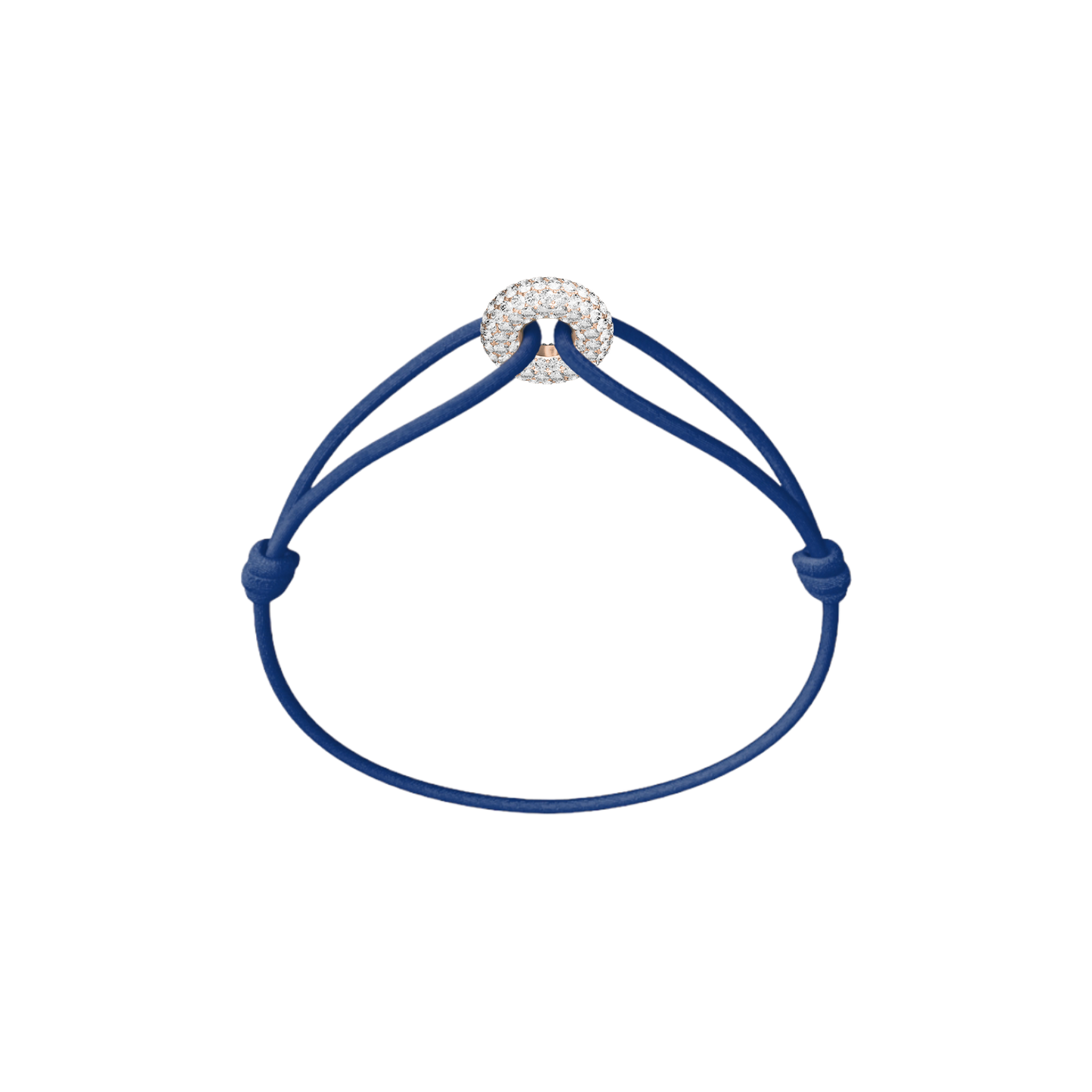 Mini Rose Soho Pavé Cord Bracelet