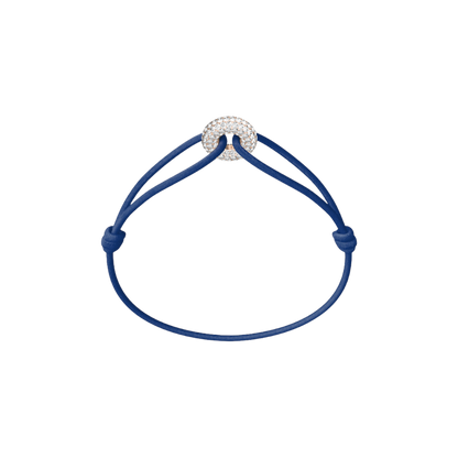 Mini Rose Soho Pavé Cord Bracelet