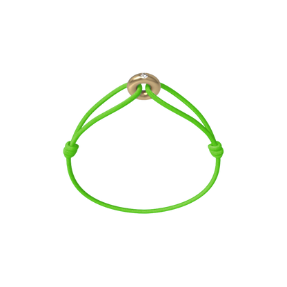 Mini Golden Soho Diamond Cord Bracelet