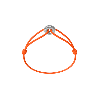 Mini Silver Soho Diamond Cord Bracelet