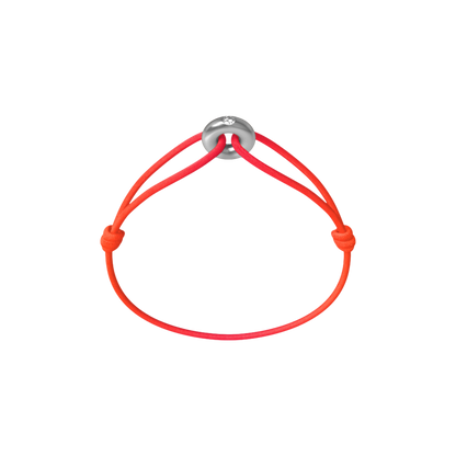 Mini Silver Soho Diamond Cord Bracelet