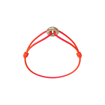 Mini Golden Soho Diamond Cord Bracelet