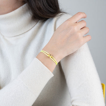 Mini Golden Soho Cord Bracelet