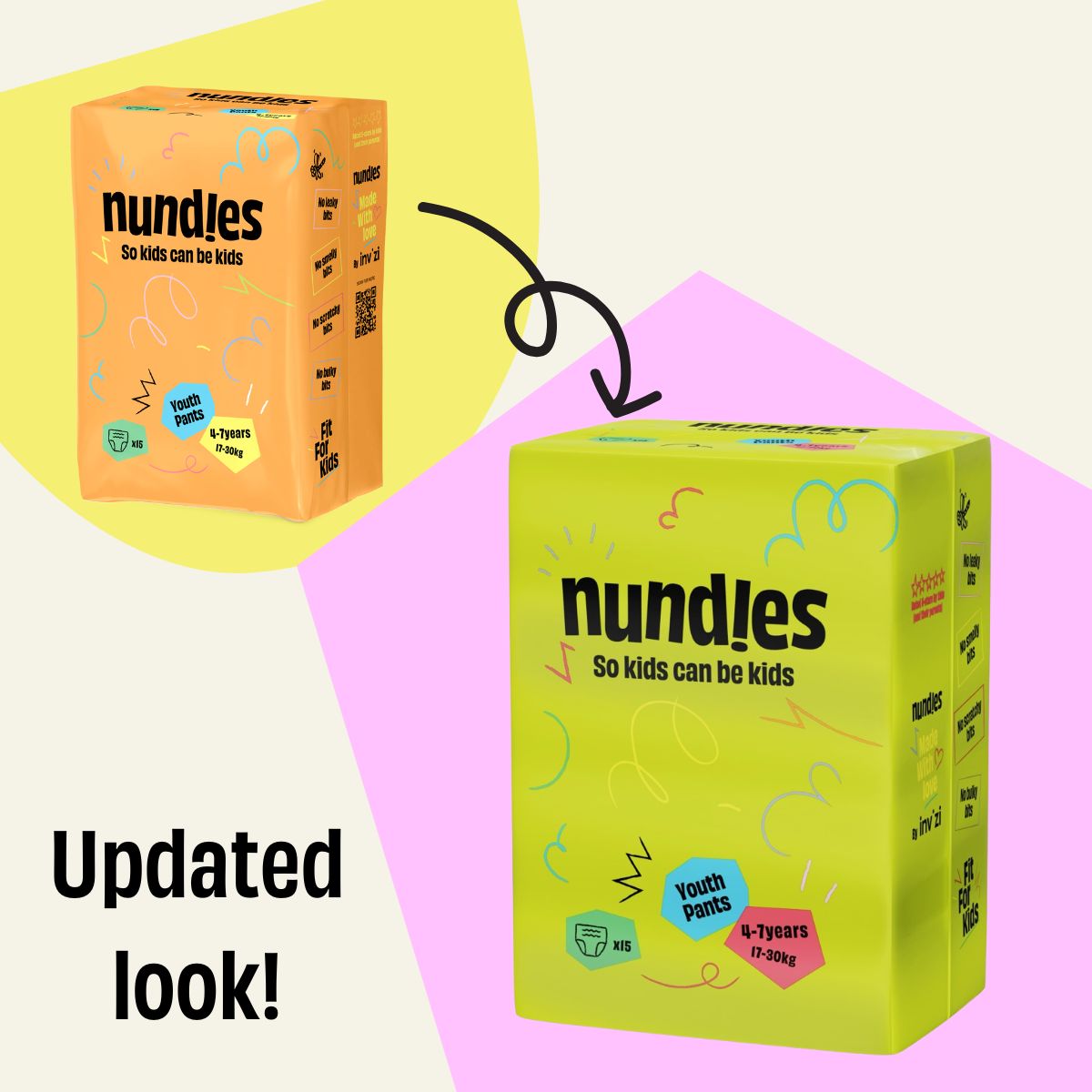 Nundies Youth Pants 4-7 Years (17-30kg)