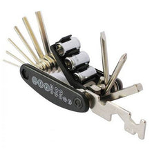 16 in 1 Multifunction Folding Bicycle Repair Combination Tools, 16 in 1