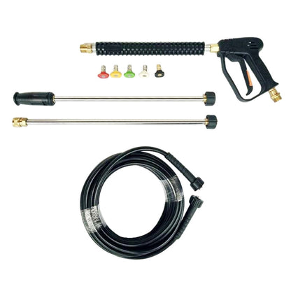 3000 PSI Car Water Power Washer High Pressure Spray Gun with 2 Extension Wand & 5 Nozzles, 3000 PSI