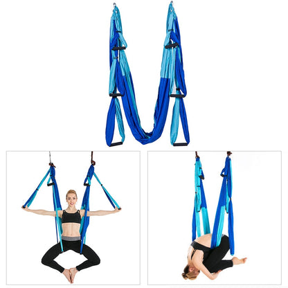 6 Handles Bodybuilding Handstand Inelasticity Aerial Yoga Hammock