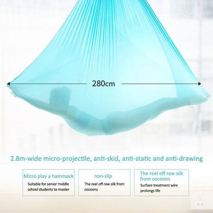 Household Handstand Elastic Stretching Rope Aerial Yoga Hammock Set