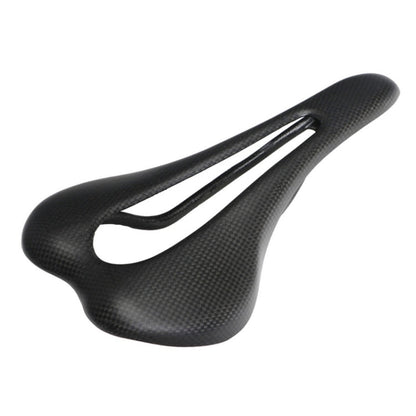 TOSEEK Road Bike Carbon Fiber Seat Bicycle Hollow Seat Saddle, 3K Texture + Extinction, Extinction