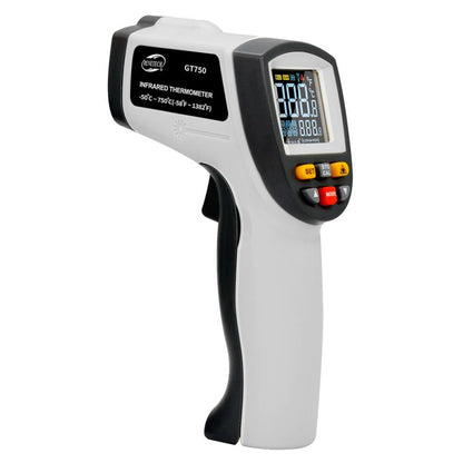GT750 Portable Digital Laser Point Infrared Thermometer, Temperature Range: -50-750 Celsius Degree without Battery, GT750