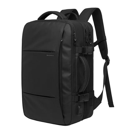 BANGE Business Backpack Men Travel Waterproof Large Capacity Computer Shoulders Bag, Business Backpack (Pink), Business Backpack (Blue), Business Backpack (Black)