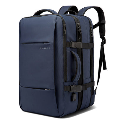 BANGE Business Backpack Men Travel Waterproof Large Capacity Computer Shoulders Bag, Business Backpack (Pink), Business Backpack (Blue), Business Backpack (Black)