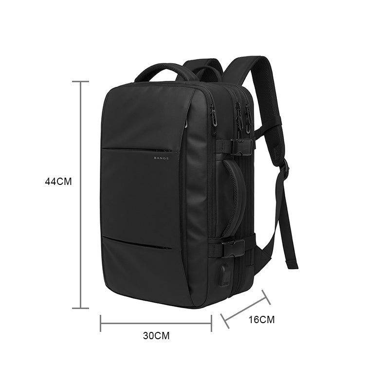 BANGE Business Backpack Men Travel Waterproof Large Capacity Computer Shoulders Bag, Business Backpack (Pink), Business Backpack (Blue), Business Backpack (Black)