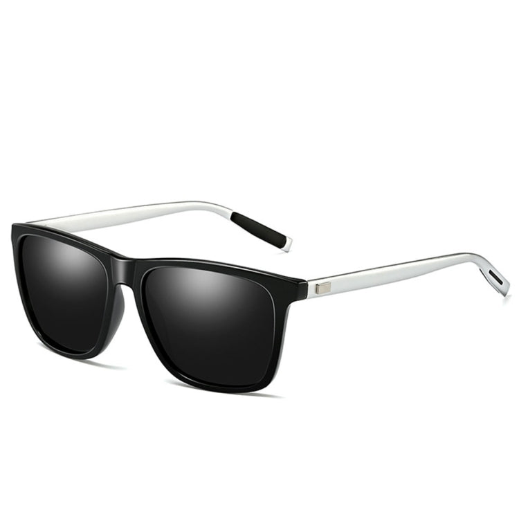 Men Retro Fashion Aluminum Magnesium Frame UV400 Polarized Sunglasses, Demi Brown + Brown, Black Tarnish+ G15 Green, Black Tarnish+ Blue, Black Tarnish+ Grey, Black Tarnish+ Pink, Black Silver+ Grey, Grey+ Silver
