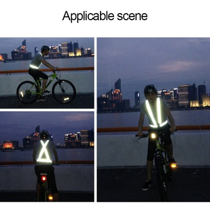 Night Riding Running Reflective Safety Vest (Neon Green), Night Riding Vest