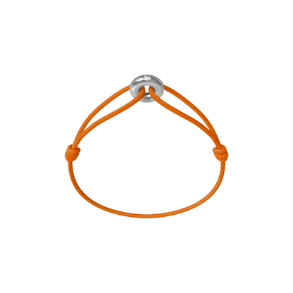 Mini Silver Soho Diamond Cord Bracelet