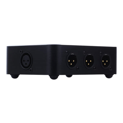 B866 1 XLR Split Horizontal Parallel Distributor, 1 Input and 6 Output