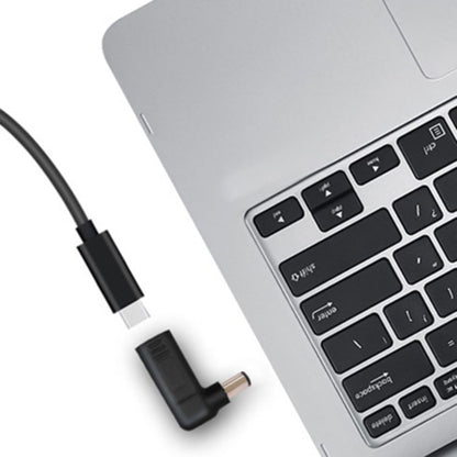 USB-C / Type-C Female to 7.4 x 5.0mm Male Plug Elbow Adapter Connector for HP Laptops, 7.4 x 5.0mm Elbow (HP)