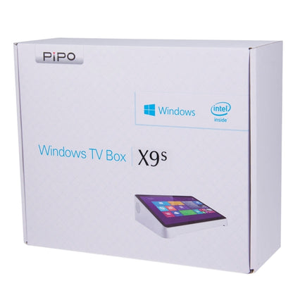 TV Box Style PiPo X9S Windows 10 Mini PC + 8.9 inch Tablet, Intel Celeron J4105 1.10GHz, RAM: 4GB, ROM: 64GB, Support WiFi / LAN / BT4.0 / HDMI, 4GB+64GB TV Box