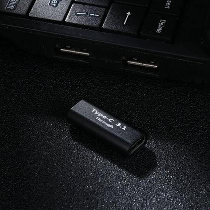 Type-C / USB-C Female to Type-C / USB-C Female Aluminium Alloy Adapter, Type-C Female to Type-C Female
