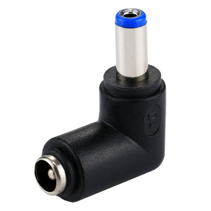 DC 4506 Male  to DC 7406 Female Connector Power Adapter for HP Laptop Notebook, 90 Degree Right Angle Elbow, DC 5521 Male to Female