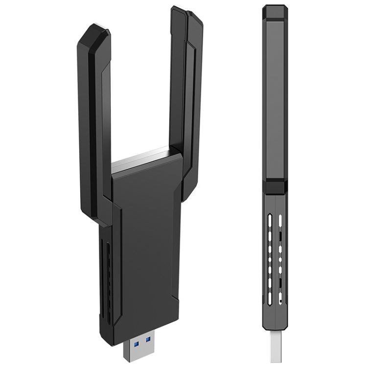 COMFAST 972AX 5400Mbps WiFi6 Free Drive USB Wireless Network Card, CF-972AX