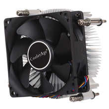 4Pin CPU Cooler Mute Silent Fan Thickened Aluminum Heat Sink for Intel 1155 / 1150 / 1151, Intel 1155 / 1150 / 1151