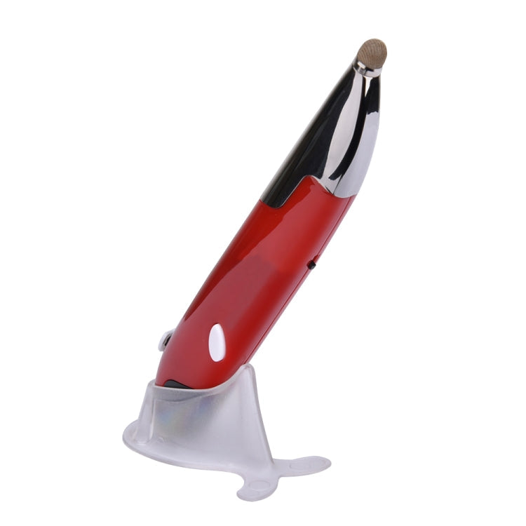 PR-06 4-keys Smart Wireless Optical Mouse with Stylus Pen Function, Red, Grey, Blue