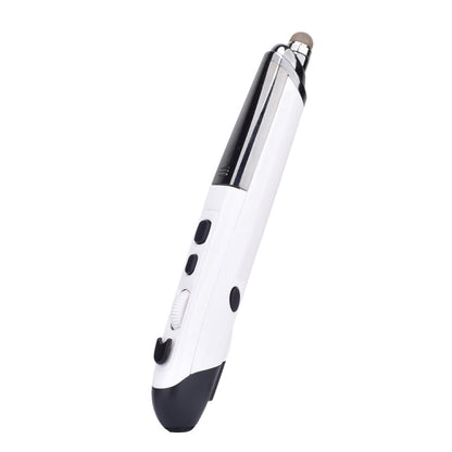 PR-08 6-keys Smart Wireless Optical Mouse with Stylus Pen & Laser Function, Laser Function Black, Laser Function Grey, Laser Function Blue, Laser Function Red, Laser Function White