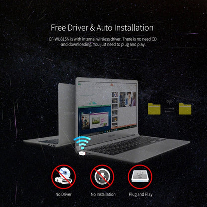 COMFAST CF-WU815N 150Mbps Mini Wireless USB 2.0 Free Driver WiFi Adapter External Network Card, CF-WU815N